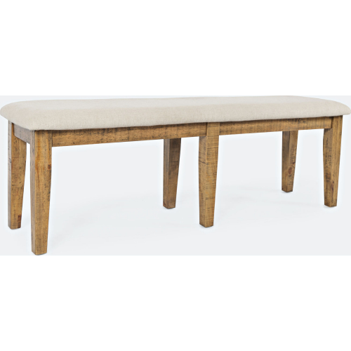 Telluride 55" Dining Bench in Distressed Pine